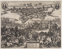 KG 06401
<br/>
Beleg en bevrijding Naarden, 1674
<br/>
<em>Hooghe, Romeyn de (1645-1708)</em>